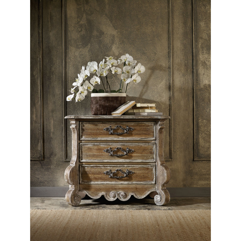 Chatelet 37'' W Nightstand, Caramel Froth