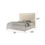 Ensemble de chambre avec très grand lit 4 pièces 2041 Highland Alernate-741134850-741134851-741134876