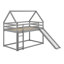 Bunk House Bed With Slide And Ladder-265713217