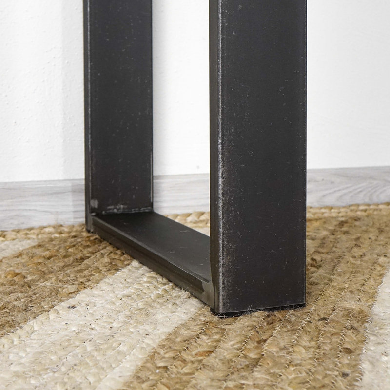 Hillsborough 120 cm W Solid Wood Top Console Table