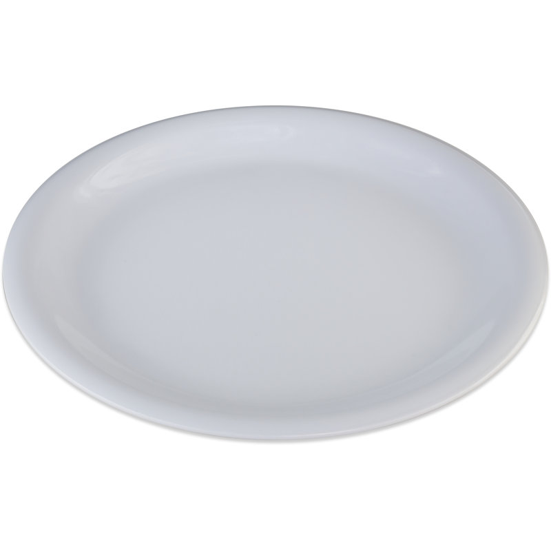 Sierrus™ 9" Melamine Narrow Rim Salad Plate, White