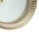Pudsey Traditional Metal Flush Ceiling Light Fitting with Opal Glass Diffuser