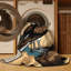  Tapis lavable Sooty Shearwater Birds