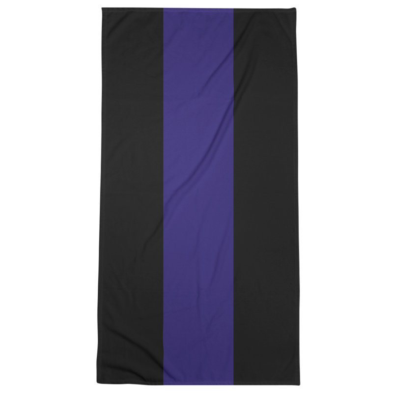 Beach Towel, Green/Blue/Black