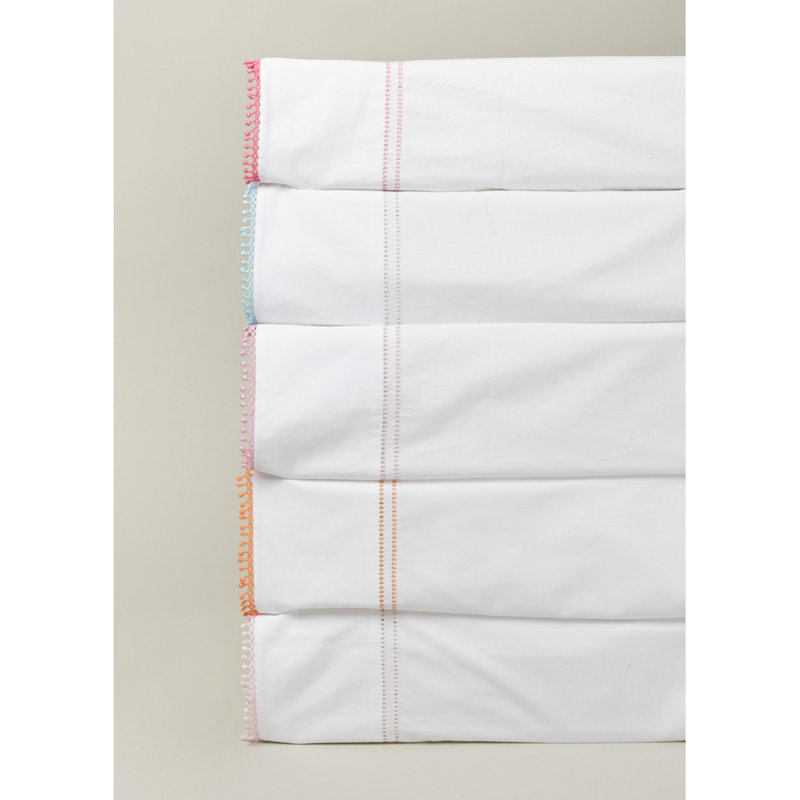 Lalinette 100% Cotton Sheet Set - Full, Full Sheet Set with 2 Pillowcases