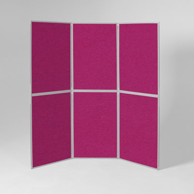 Free-Standing Bulletin Board, 200cm H x 210cm W