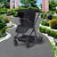 Poussette pour bébé, landau portatif convertible, dossier réversible-108794414