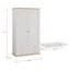 PONTYPOOL 2 Door Wardrobe
