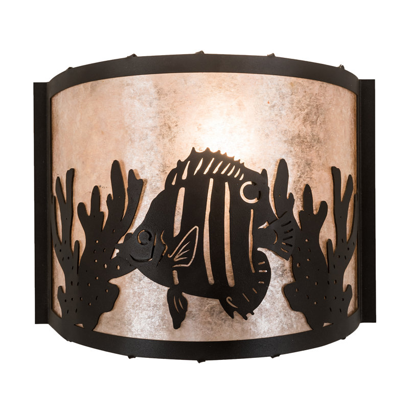 Rustic Lodge 1 - Light Flush Mounted Sconce