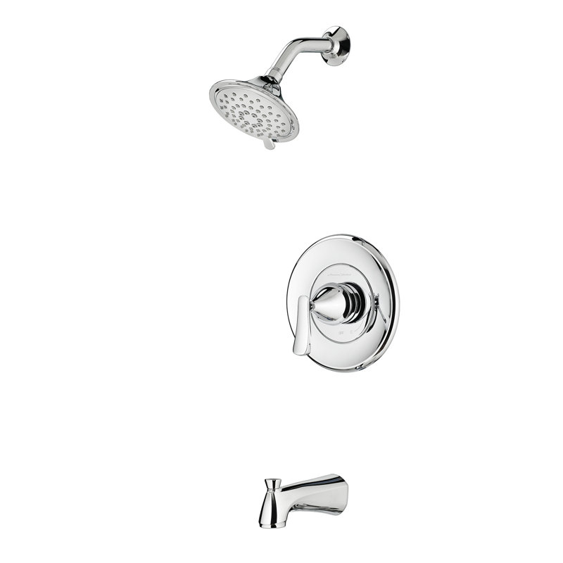 Ensemble de garniture de baignoire et douche avec valve Chatfield, Chrome