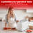 Davivy 3LB Bread Maker Machine with Gloves 15-in-1 Automatic Large Capacity Bread Machine Nonstick Bowl For Bread, Jam& Yogurt