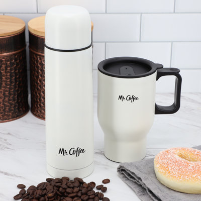 Ensemble de 2 bouteilles isothermes et tasse de voyage Mr. Coffee Javelin