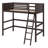 Wood Loft Bed With Ladder-1722707689