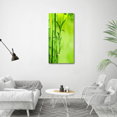 Pagar Bamboo - Wrapped Canvas Print