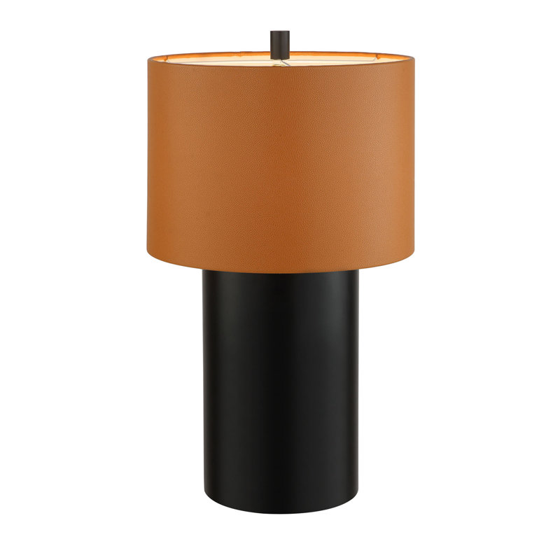Lampe de table Secret Agent, Noir, Chameau