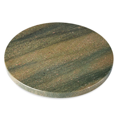 Koville Luxury Marble Granite Cutting Board for Kitchen,Round, 11*11in
