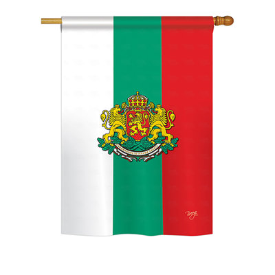 Double Sided Polyester House Flag
