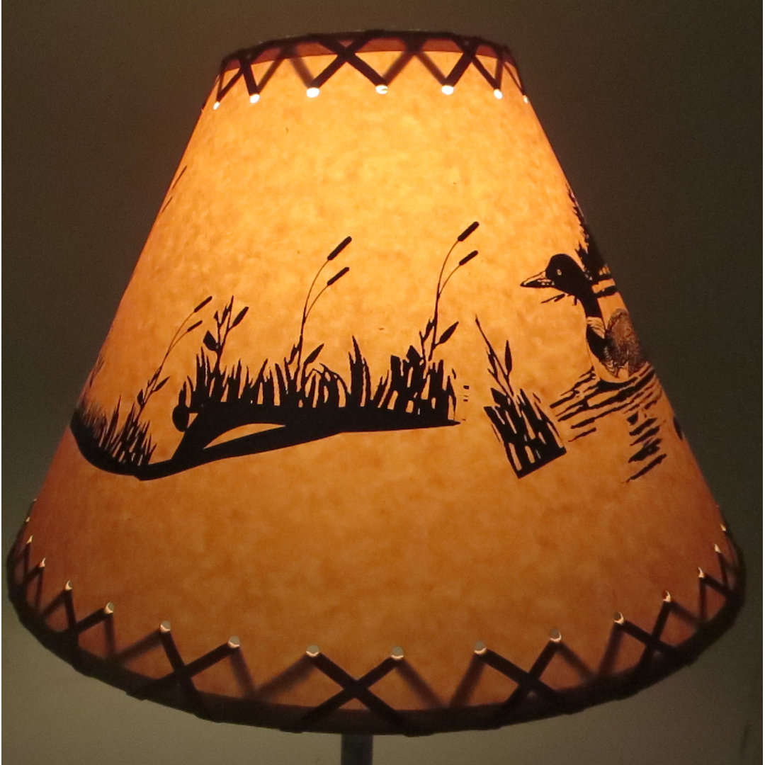 10'' H Paper Empire Lamp Shade Loon Peak®