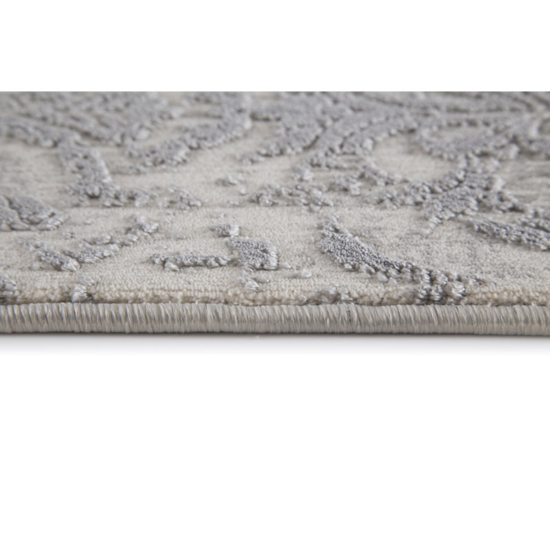 Tapis gris / taupe Brinkerhoff, Rectangle 7 pi 10 po x 10 pi 10 po