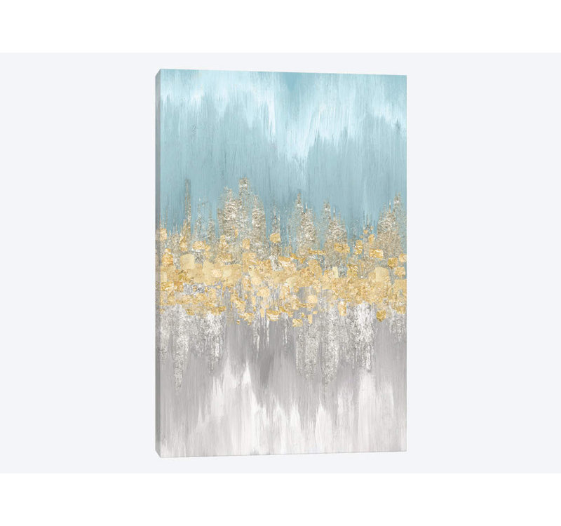 Neutral Wave Longueur III par Eva Watts - Impression sur toile tendue sur châssis, H 12 po x l 8 po x P 0,75 po, Toile tendue