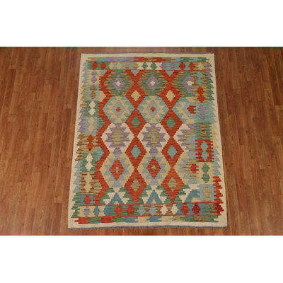 Wool Geometric Rug