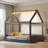 Upholstered Daybed With Led Light Strips-1949895467