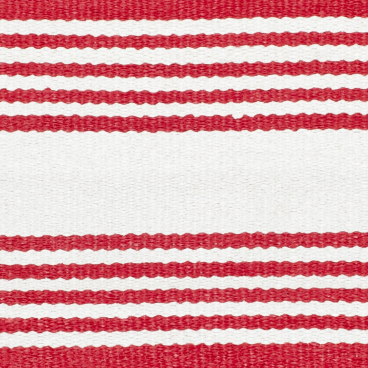 Jason Striped Hand Woven Indoor / Outdoor Area Rug