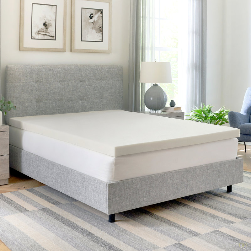 Surmatelas adaptatif 3 pouces Albertyne Adaptive, Grand lit