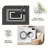 Black and Gray Multi Border carpet-easy to clean, machine-washable, soft and comfortable; suitable for door mats, kitchens, living rooms, bedrooms, corridors, and laundry areas. Easy to clean, durable carpet for home decoration.-129132092