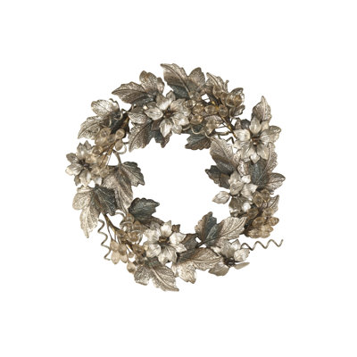 Couronne botanique en métal, 8,5 po