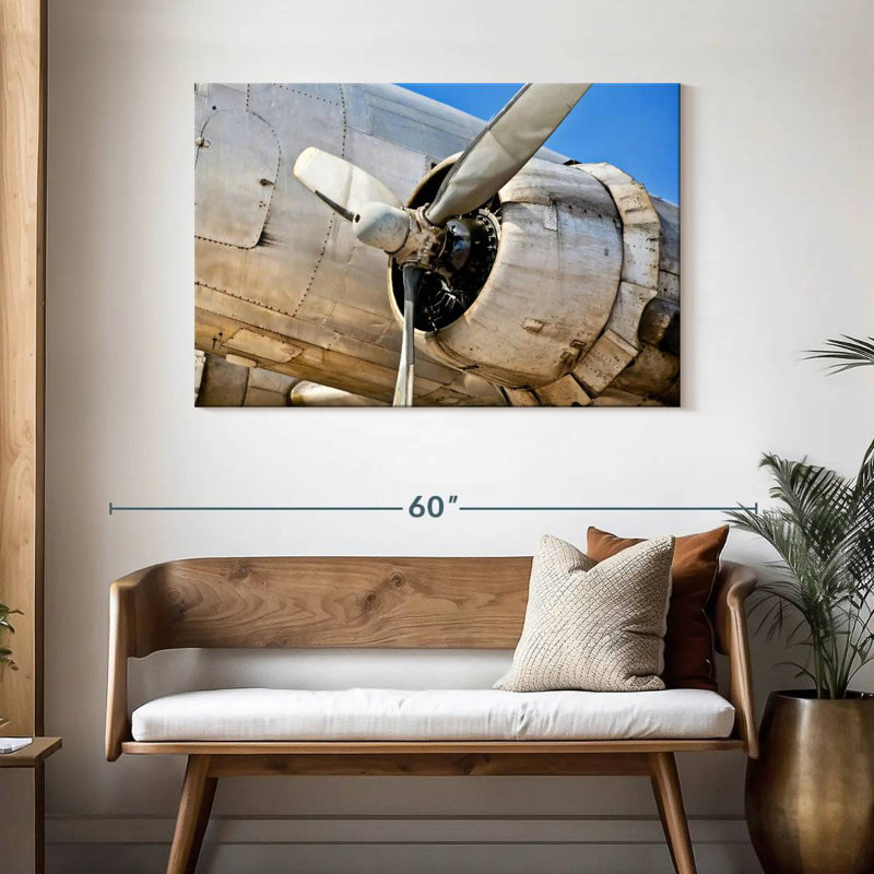 Avion à hélice Mehar, H 30 po x l 45 po
