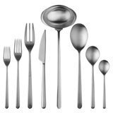 Linea Flatware Set - 43 Pieces - Ice Champagne