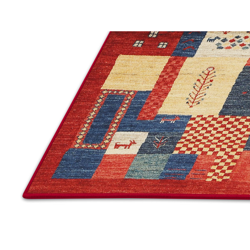 Tapis beige/brun/gris contemporain, Rectangle 7 pi x 10 pi