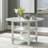 Bristol Point Extendable Round Solid Wood Base Dining Table-763998200