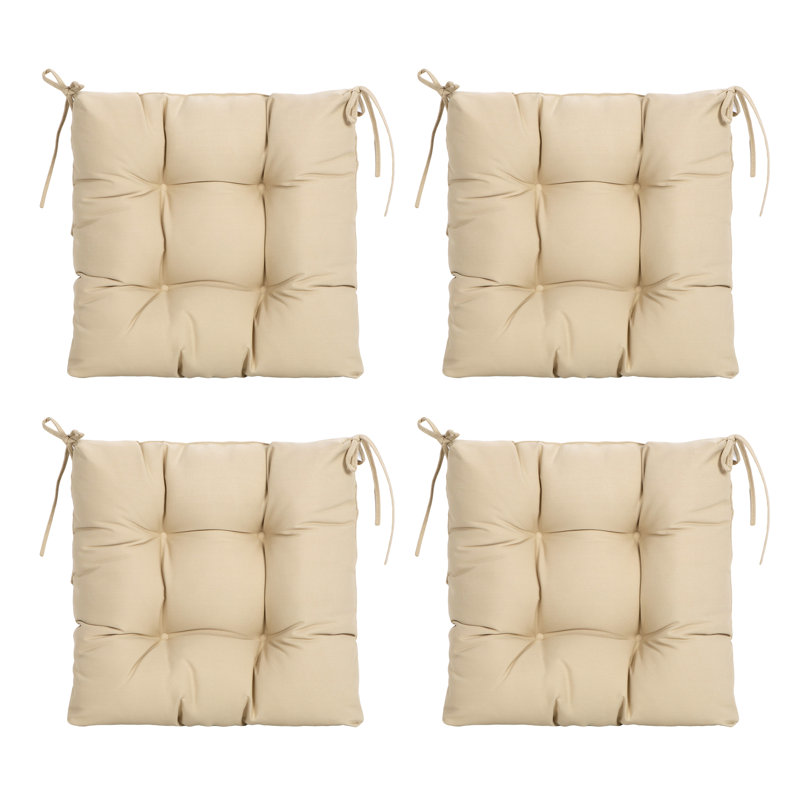 Outdoor 4'' Seat Cushion, Beige