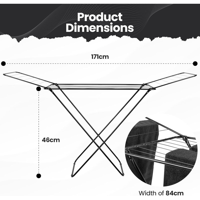 Metal Freestanding Drying Rack