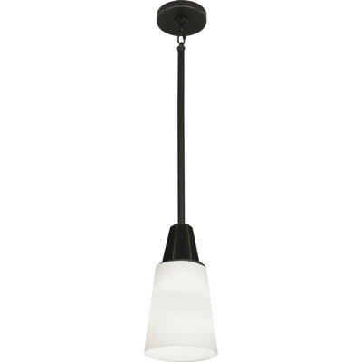 Srkashlteni Collection Pendant Light – Mid 19Th Century Inspired Deep Patina Fixture With Frosted Cased Glass Shade | 120V E26 Socket, UL Listed For Dry/Damp Locations