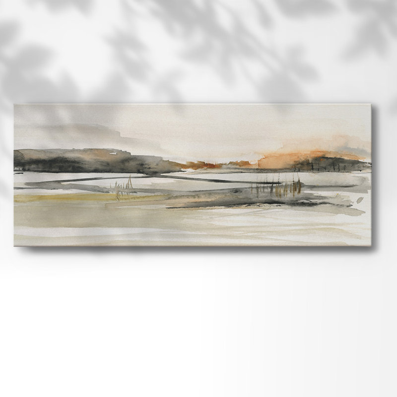 Turnwood, impression sur toile, H 8 po x l 20 po x P 1,5 po
