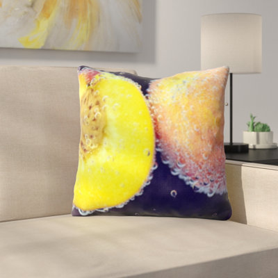 Coussin décoratif fruits bevill