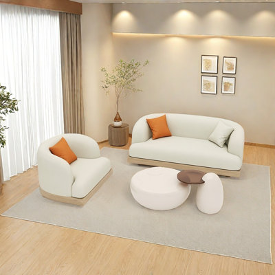 Creative simple sofa tea table combination