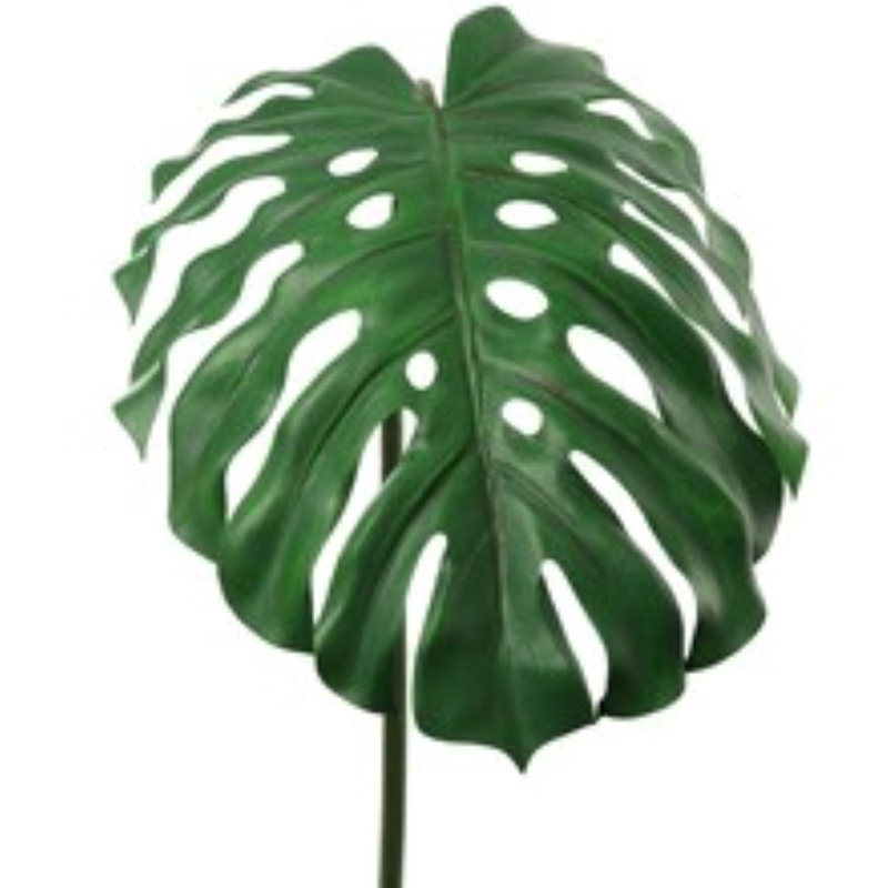 45 inch Green Faux Philodendron Plant, Faux Plant for Floor and Tabletop Decor