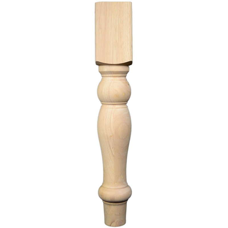 Pied de table de ferme non fini
