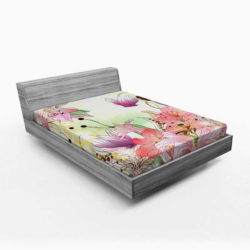 Drap-housse floral, Drap-housse grand