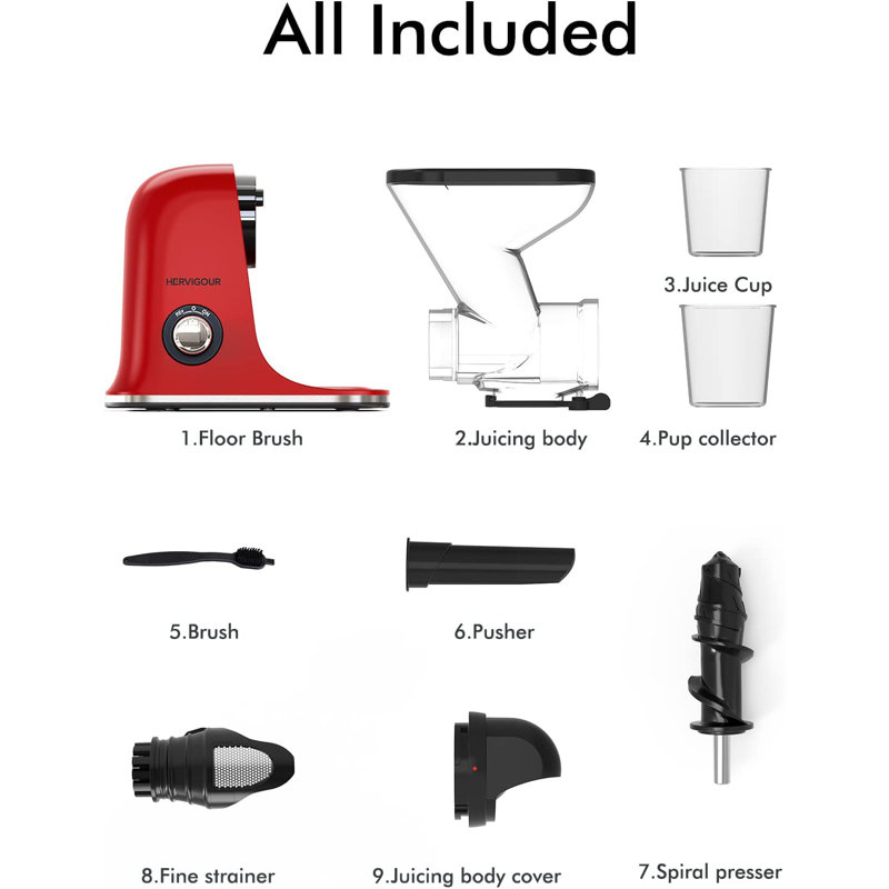C&g Home Slow Masticating & Cold Press Juicer