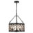 3 - Light Drum Chandelier