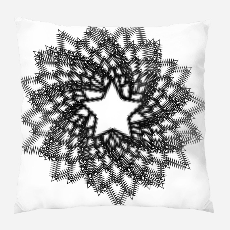Coussin de jeté stars
