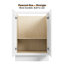 Armoire de cuisine Modern Shaker, structure en bouleau massif, glissières DTC à fermeture en douceur à extension complète, tablettes réglables, options de largeurs multiples (12 po à 42 po)-121671109-121671110
