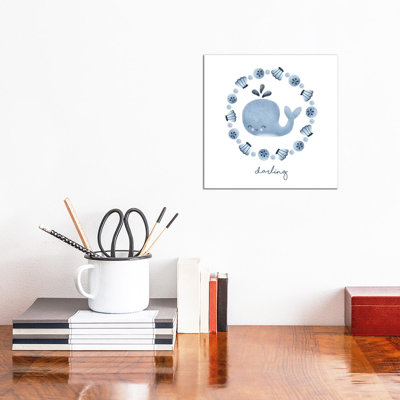 Ocean Friends IV by Noonday Design - Wrapped Canvas Gallery-Wrapped Canvas Giclée