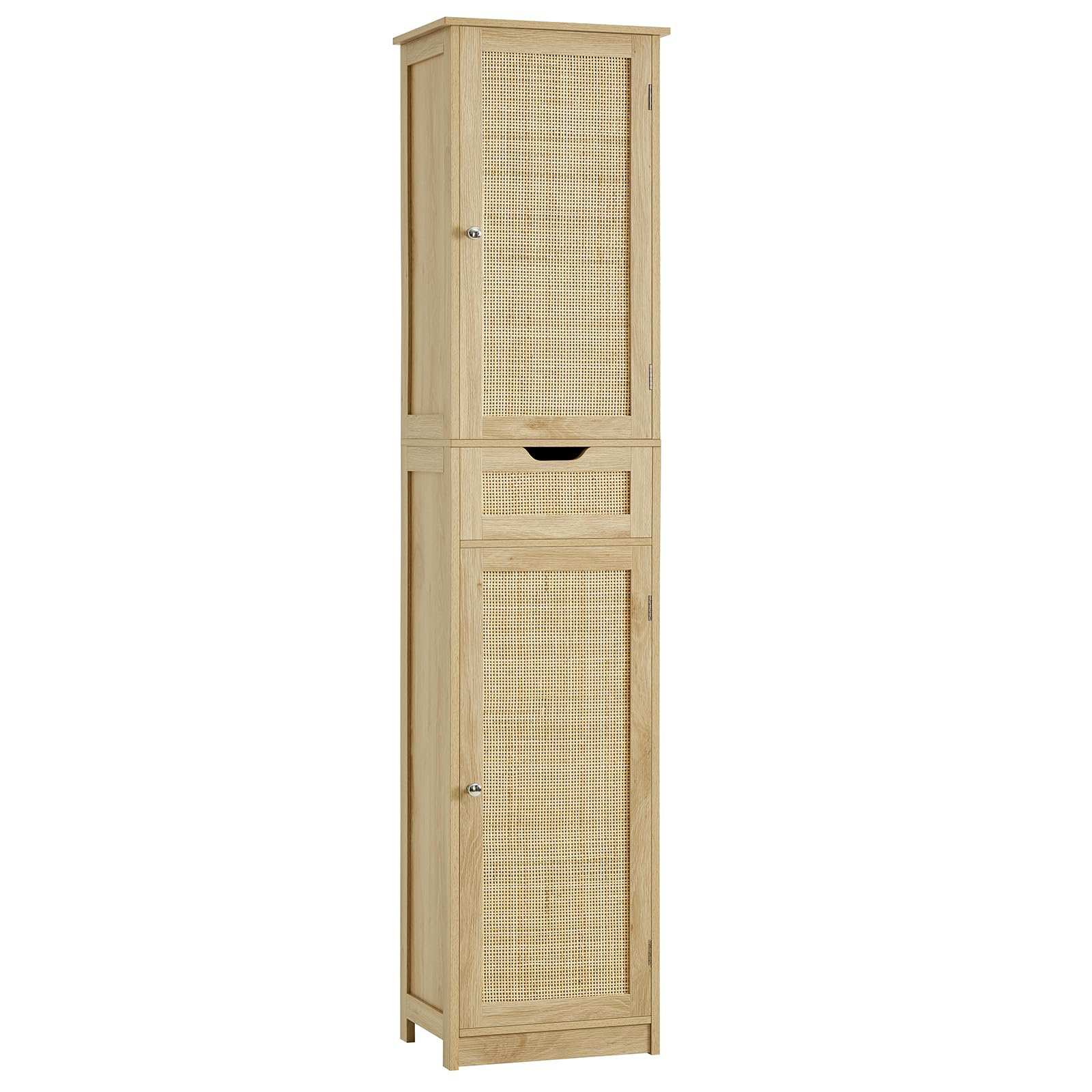 Bay Isle Home™ Rattan Storage Cabinet With Adjustable Shelves | Wayfair