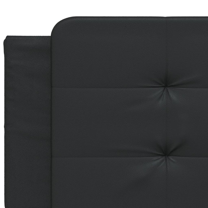 vidaXL Headboard Cushion Black, King, Black